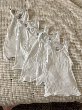 5 pack Hanes tanks